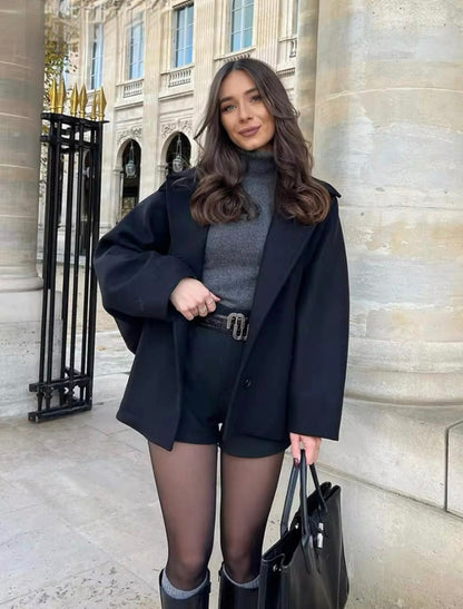 Eulalia  | Oversized wool coat