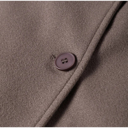 Claudia Manteau Oversize Femme – Veste Élégante à Double Boutonnage & Épaules Structurées