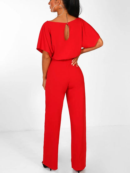 Women’s Elegant Wide Leg Jumpsuit
