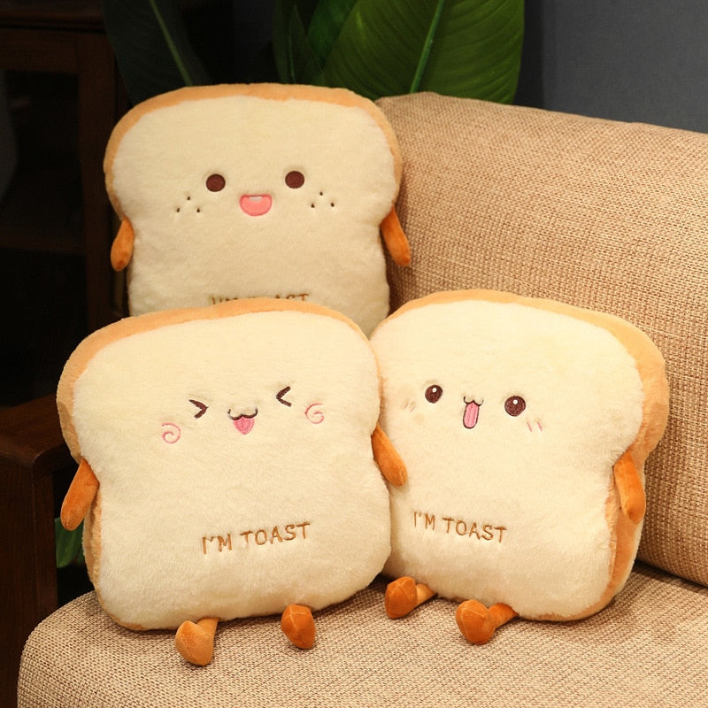 Ich Bin Toast Kissen Plüsch – Gemütlicher Begleiter Für Entspannung 1