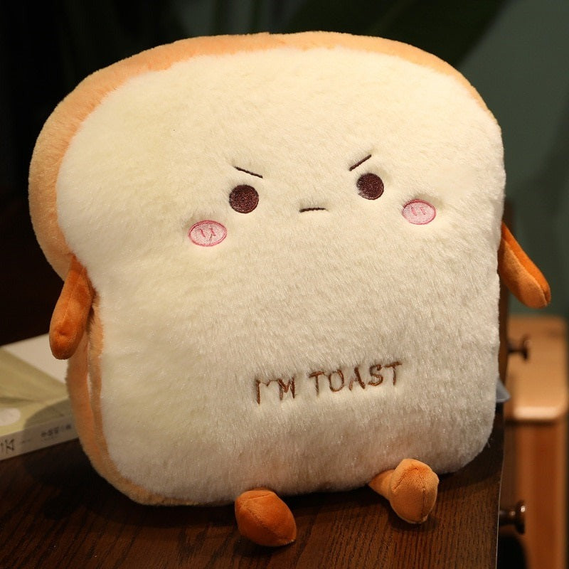 Ich Bin Toast Kissen Plüsch – Gemütlicher Begleiter Für Entspannung 3