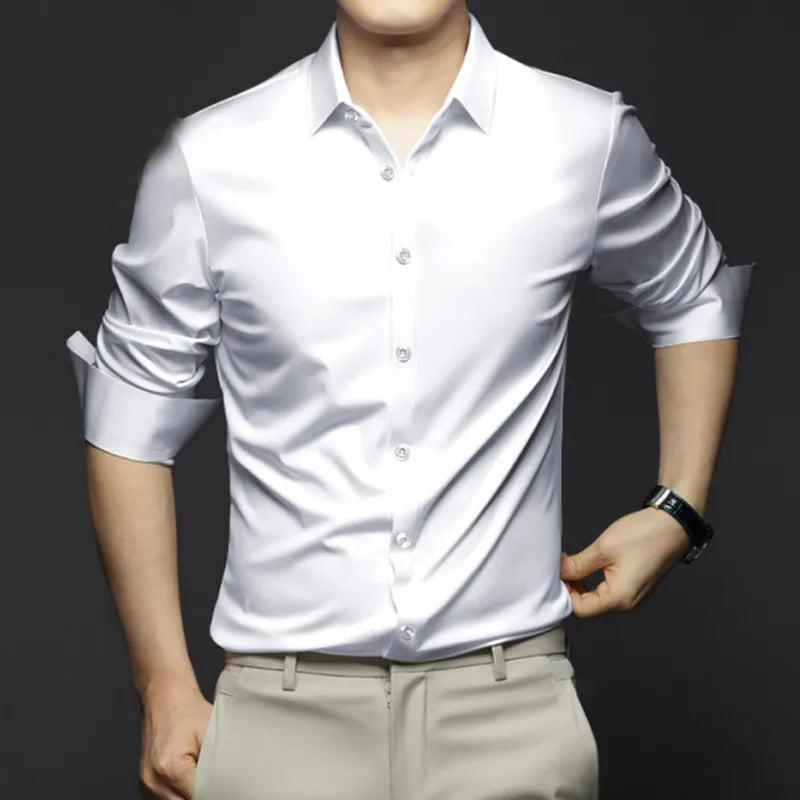 Valerio - Silk Business Formal Shirt