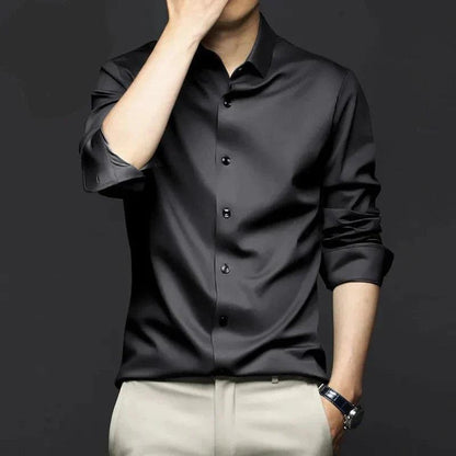 Valerio - Silk Business Formal Shirt