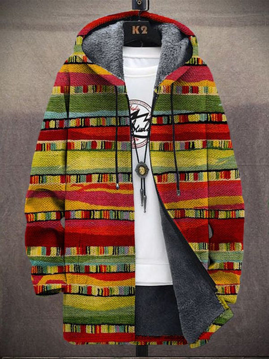 Iluka™ - Sudadera con capucha de lujo inspirada en el arte con cremallera