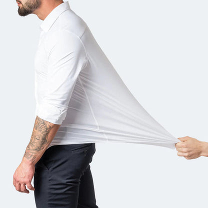 NovaFlex | Anti Kreuk Men's Stretch Over-Shirt