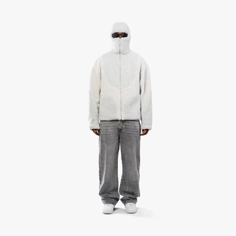 Cloud Lamb Wool Vintage Streetwear Hoodie