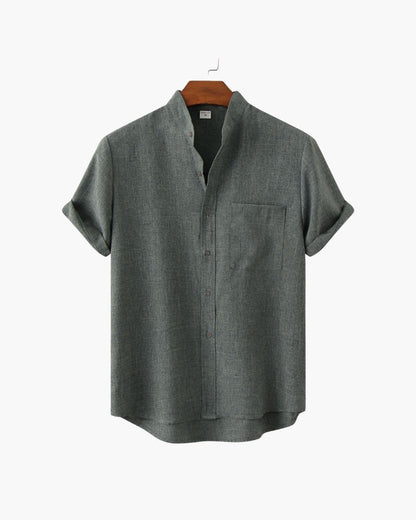 CAMISA LINHO MONACO SAGE