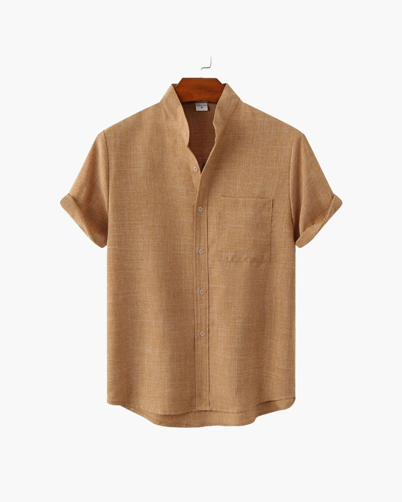 CAMISA LINHO MONACO SAGE