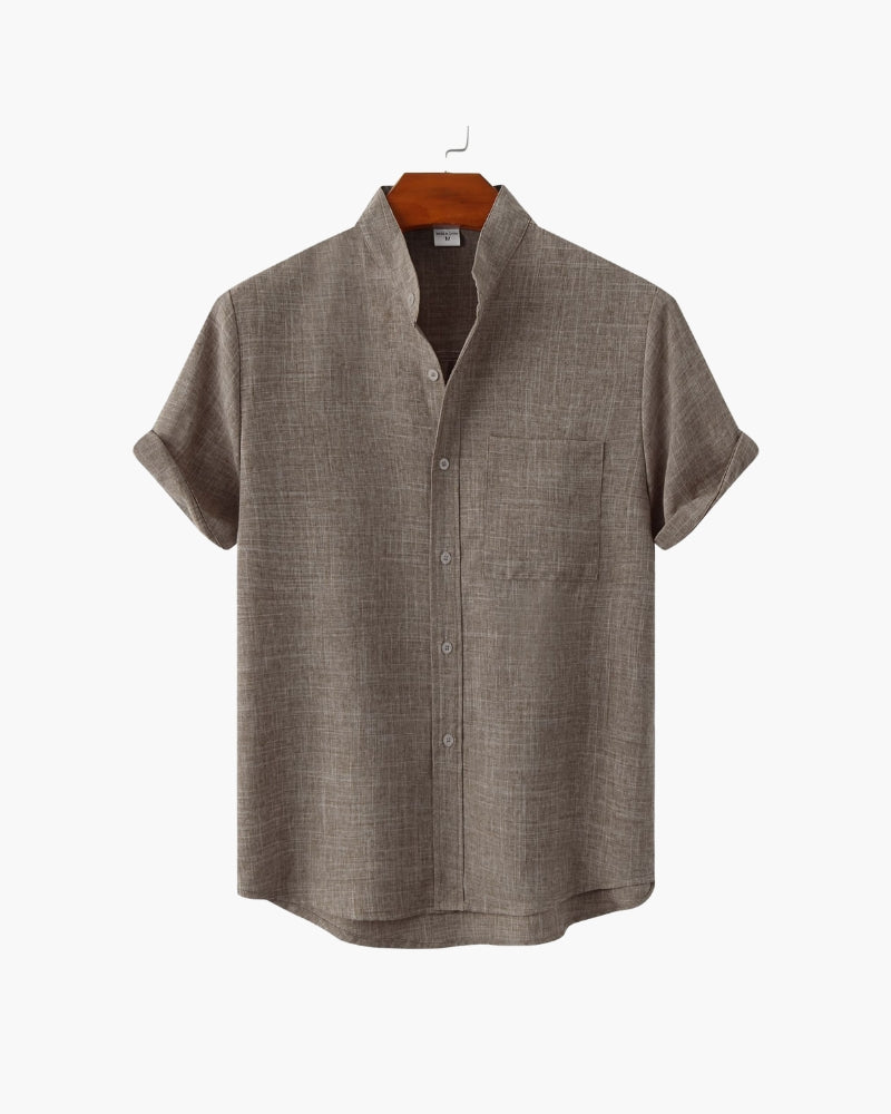 CAMISA LINHO MONACO SAGE