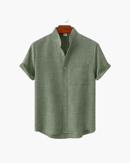 CAMISA LINHO MONACO SAGE
