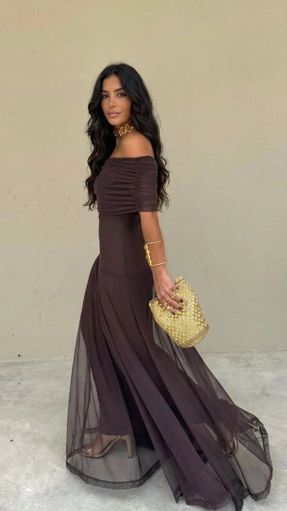 Zella | Elegant off-shoulder-kjole