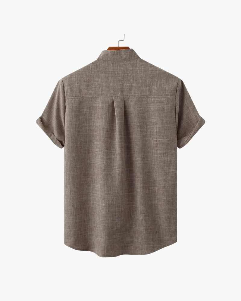 CAMISA LINHO MONACO SAGE
