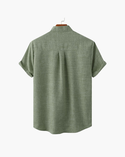 CAMISA LINHO MONACO SAGE