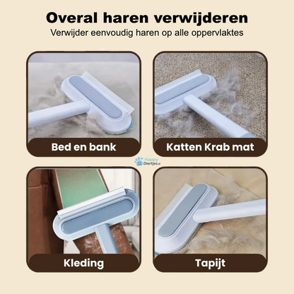Haar Verwijder Stick Pro | 3-in-1 Huisdierhaar Verwijderaar