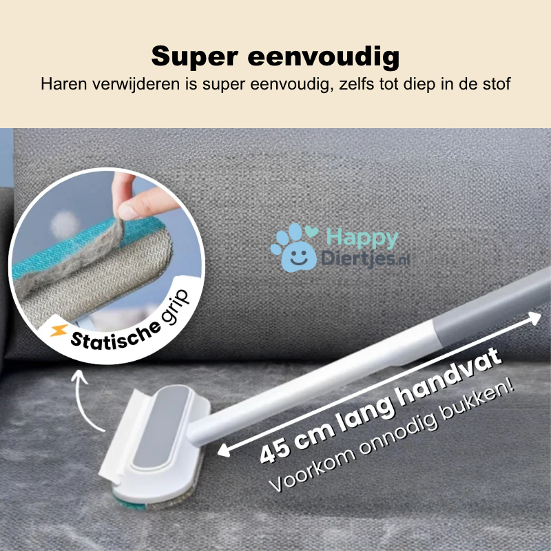 Haar Verwijder Stick Pro | 3-in-1 Huisdierhaar Verwijderaar