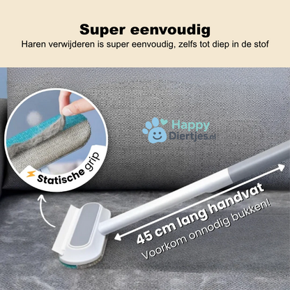 Haar Verwijder Stick Pro | 3-in-1 Huisdierhaar Verwijderaar