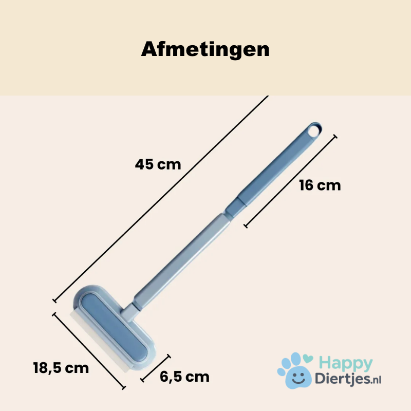 Haar Verwijder Stick Pro | 3-in-1 Huisdierhaar Verwijderaar