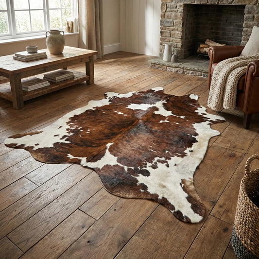 Imitation Cowhide Accent Rug - Luxehide