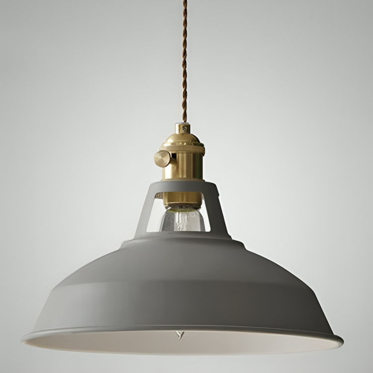 Industriële Retro Hanglamp Metaal – 1-Lichts Eetkamer Lamp voor Eetruimtes en Woonkamers 0