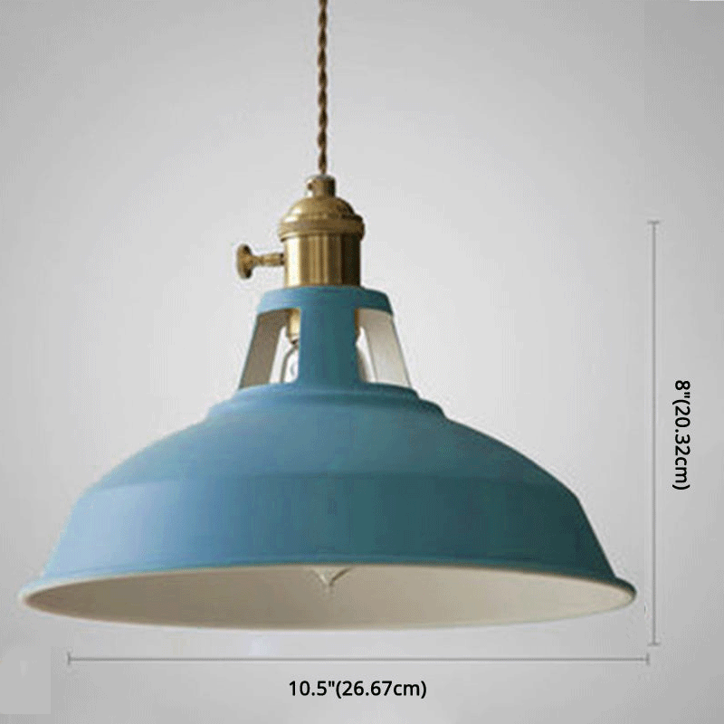 Industriële Retro Hanglamp Metaal – 1-Lichts Eetkamer Lamp voor Eetruimtes en Woonkamers 2