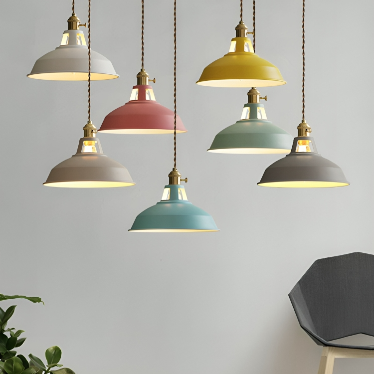 Industriële Retro Hanglamp Metaal – 1-Lichts Eetkamer Lamp voor Eetruimtes en Woonkamers 3