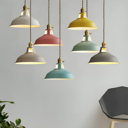 Industriële Retro Hanglamp Metaal – 1-Lichts Eetkamer Lamp voor Eetruimtes en Woonkamers 3