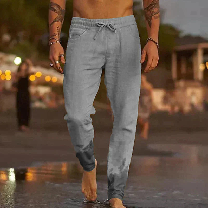 Henry | Herren Leicht Sommer Hosen | Bequem