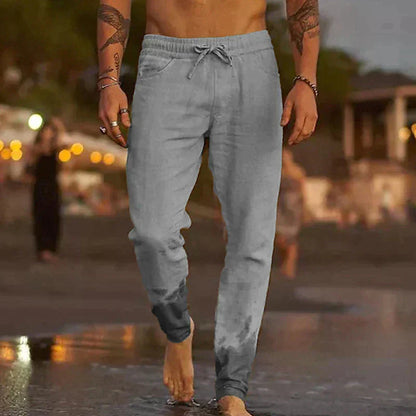 Lucas | Strandbukser i hør
