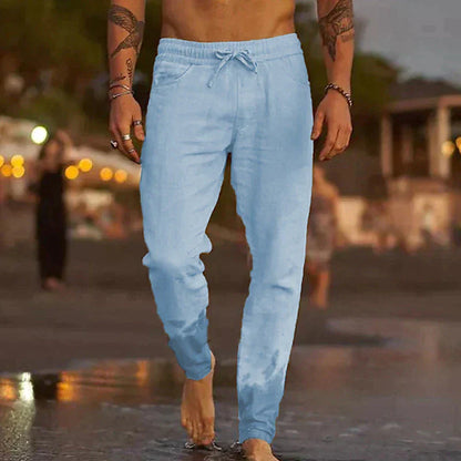 Henry | Herren Leicht Sommer Hosen | Bequem