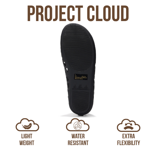 Project Cloud Women's | Waterproof Ballet Flats Shoes for Women | Lightweight | Non-Slip - Jellz - Project Cloud - Sandals -Shop Project Cloud premium footwear Now!