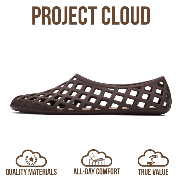 Project Cloud Women's | Waterproof Ballet Flats Shoes for Women | Lightweight | Non-Slip - Jellz - Project Cloud - Sandals -Shop Project Cloud premium footwear Now!