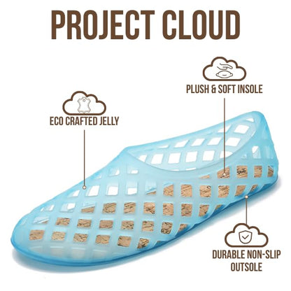 Project Cloud Women's | Waterproof Ballet Flats Shoes for Women | Lightweight | Non-Slip - Jellz - Project Cloud - Sandals -Shop Project Cloud premium footwear Now!