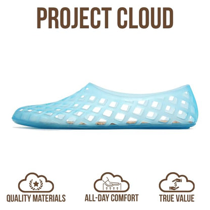 Project Cloud Women's | Waterproof Ballet Flats Shoes for Women | Lightweight | Non-Slip - Jellz - Project Cloud - Sandals -Shop Project Cloud premium footwear Now!