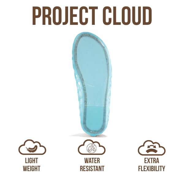 Project Cloud Women's | Waterproof Ballet Flats Shoes for Women | Lightweight | Non-Slip - Jellz - Project Cloud - Sandals -Shop Project Cloud premium footwear Now!