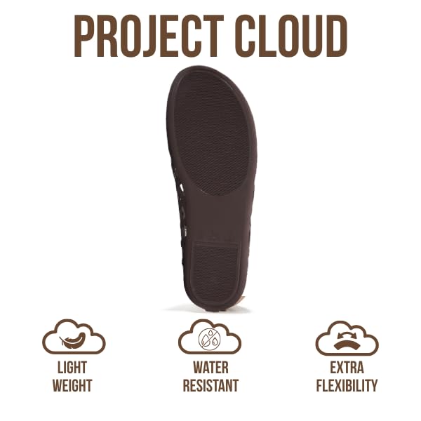 Project Cloud Women's | Waterproof Ballet Flats Shoes for Women | Lightweight | Non-Slip - Jellz - Project Cloud - Sandals -Shop Project Cloud premium footwear Now!