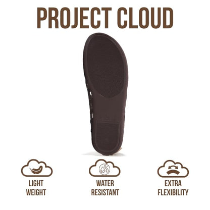 Project Cloud Women's | Waterproof Ballet Flats Shoes for Women | Lightweight | Non-Slip - Jellz - Project Cloud - Sandals -Shop Project Cloud premium footwear Now!