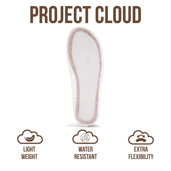 Project Cloud Women's | Waterproof Ballet Flats Shoes for Women | Lightweight | Non-Slip - Jellz - Project Cloud - Sandals -Shop Project Cloud premium footwear Now!
