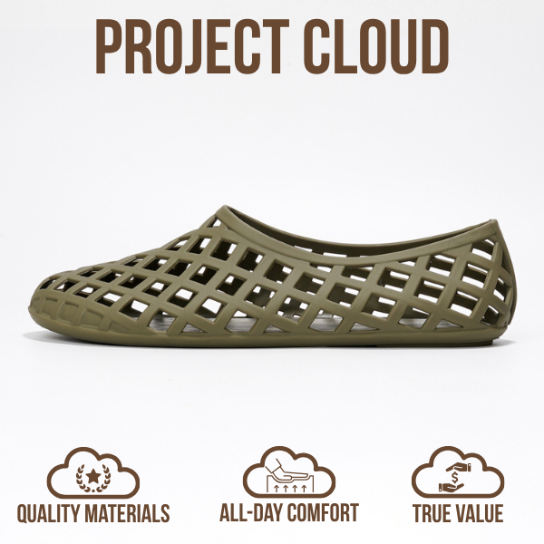 Project Cloud Women's | Waterproof Ballet Flats Shoes for Women | Lightweight | Non-Slip - Jellz - Project Cloud - Sandals -Shop Project Cloud premium footwear Now!