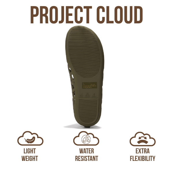 Project Cloud Women's | Waterproof Ballet Flats Shoes for Women | Lightweight | Non-Slip - Jellz - Project Cloud - Sandals -Shop Project Cloud premium footwear Now!