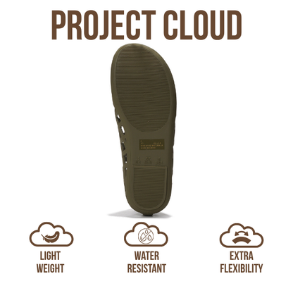 Project Cloud Women's | Waterproof Ballet Flats Shoes for Women | Lightweight | Non-Slip - Jellz - Project Cloud - Sandals -Shop Project Cloud premium footwear Now!