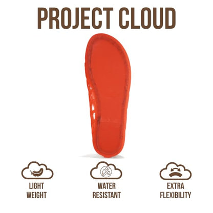 Project Cloud Women's | Waterproof Ballet Flats Shoes for Women | Lightweight | Non-Slip - Jellz - Project Cloud - Sandals -Shop Project Cloud premium footwear Now!