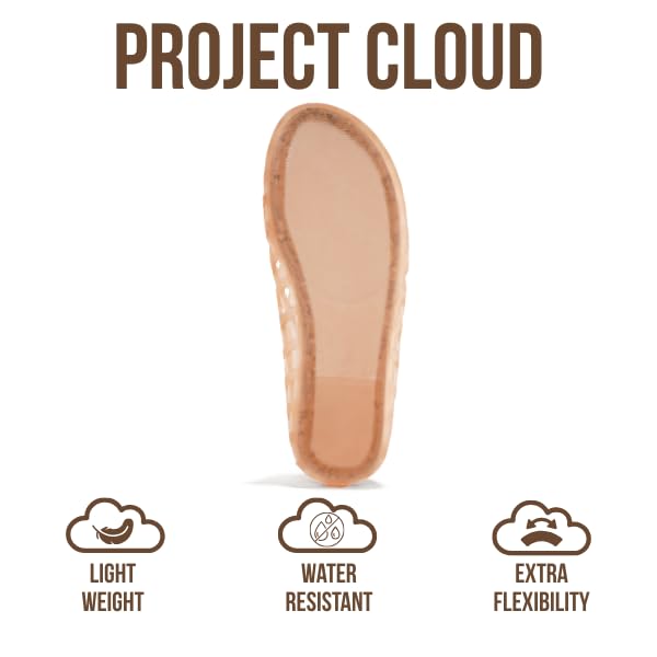 Project Cloud Women's | Waterproof Ballet Flats Shoes for Women | Lightweight | Non-Slip - Jellz - Project Cloud - Sandals -Shop Project Cloud premium footwear Now!