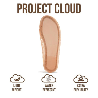 Project Cloud Women's | Waterproof Ballet Flats Shoes for Women | Lightweight | Non-Slip - Jellz - Project Cloud - Sandals -Shop Project Cloud premium footwear Now!