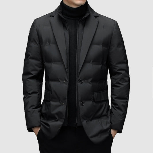 Herren Winter Daunenjacke | Mit Taschen