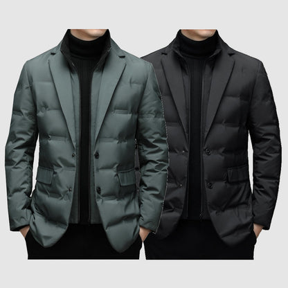 Herren Winter Daunenjacke | Mit Taschen
