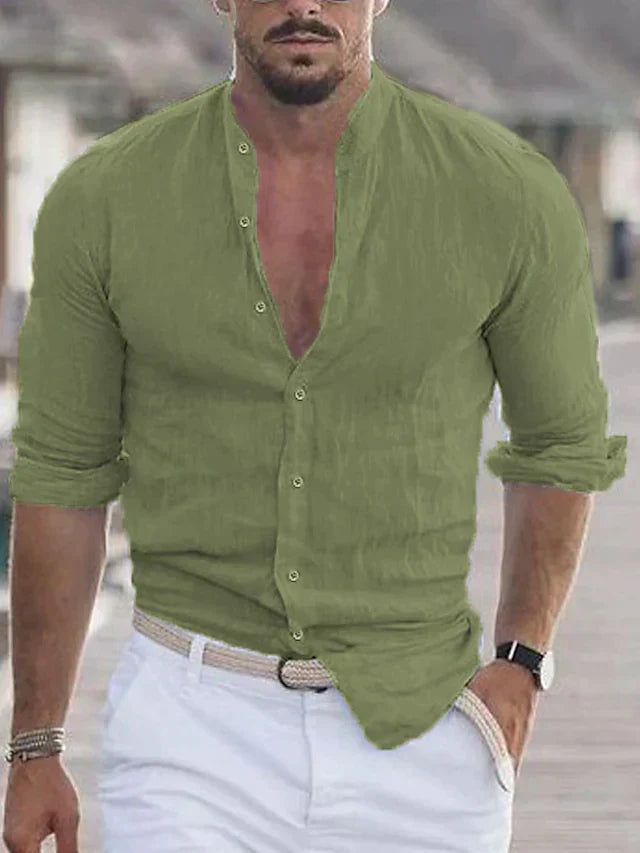Avencea - Men's Linen Shirt