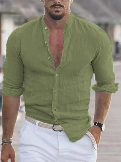 Avencea - Men's Linen Shirt