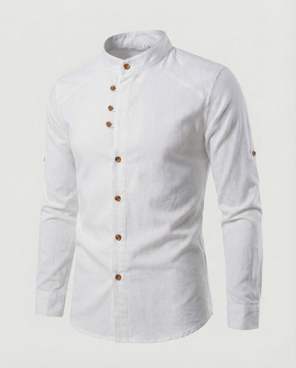 Kenzoir - Mens Japanese Style Shirt