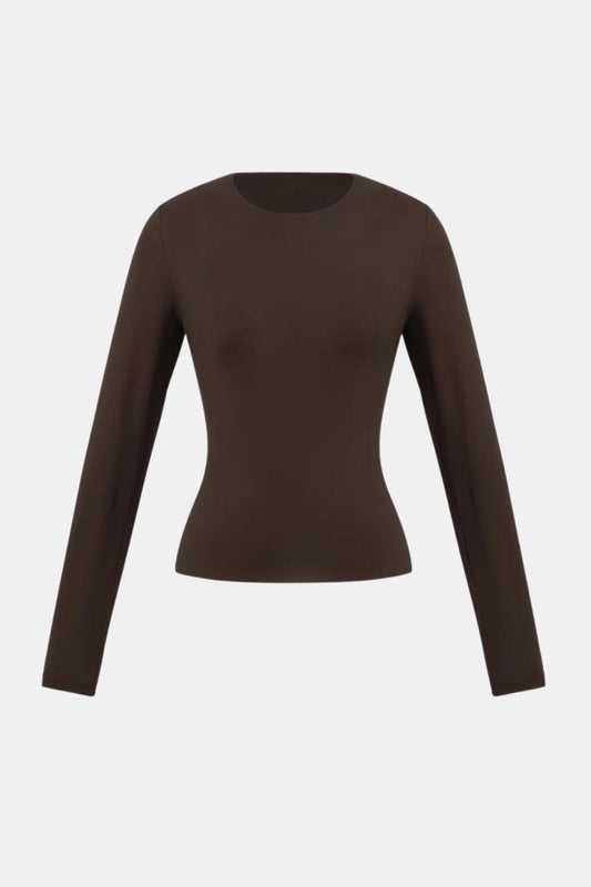Jocelyn – Long-Sleeve Top Everyday Wear with Stretch