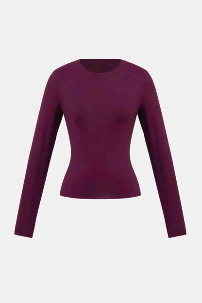 Jocelyn – Long-Sleeve Top Everyday Wear with Stretch